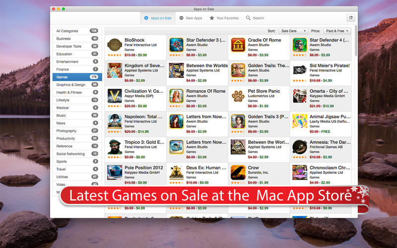 セール中のmacアプリをリストアップできる Apps On Sale が無料化した本日のアプリセールまとめ ソフトアンテナブログ