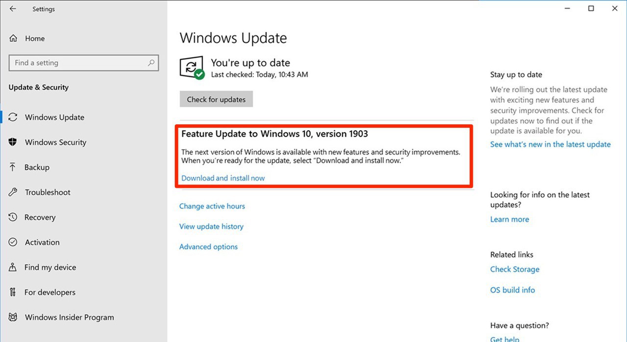 Windows 10の次期大型アップデートの名前は「Windows 10 May 2019 Update」に決定