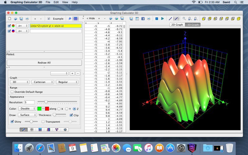 高品質な数学グラフをプロットできる Graphing Calculator 3d がセール価格になった本日のアプリセールまとめ ソフトアンテナブログ