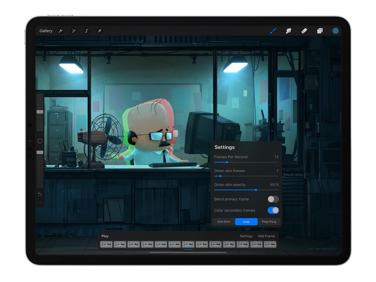 Procreate 5 For Ipadが登場 アニメーションアシストやブラシスタジオ Cmykモードへの対応など新機能多数 ソフトアンテナブログ