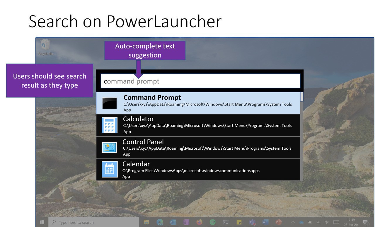 Microsoft版spotlightの Powerlauncher が爆誕へ ソフトアンテナブログ