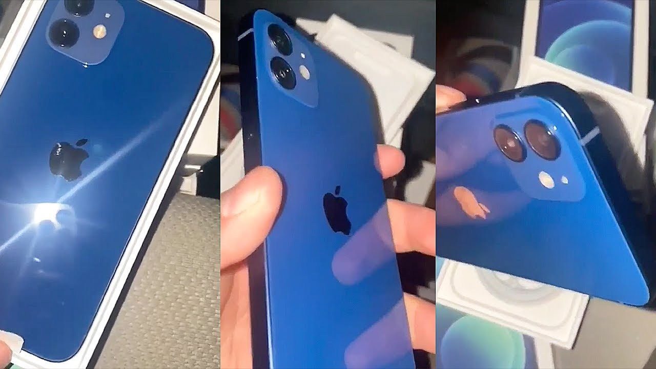 最初のiphone 12ブルーモデルの開封動画がこちら ソフトアンテナブログ