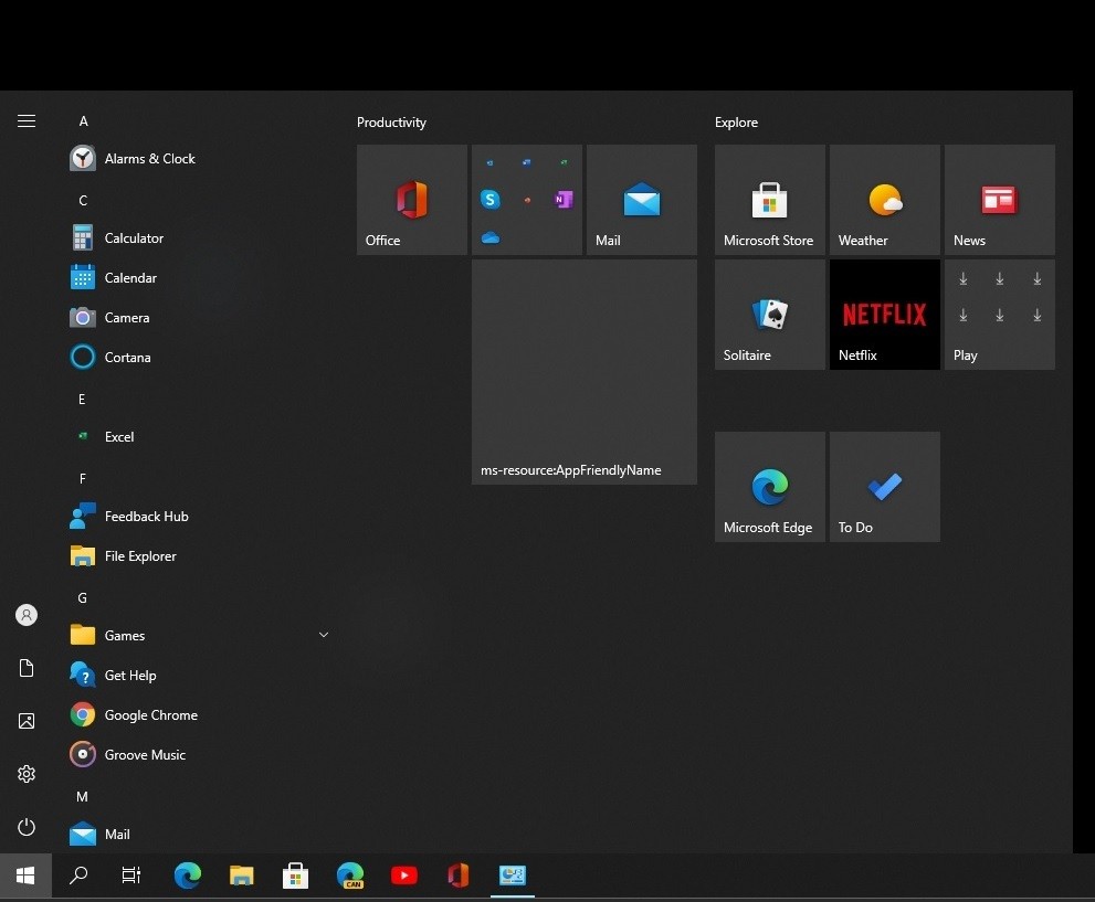 Start-menu-issues.jpeg Start menu issues