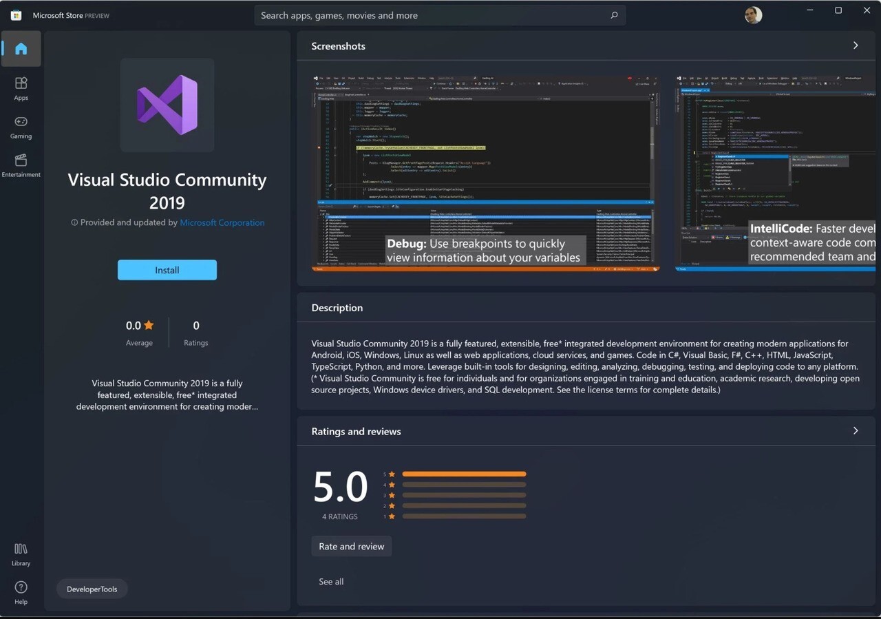 Visual studio community 2019 требует лицензию